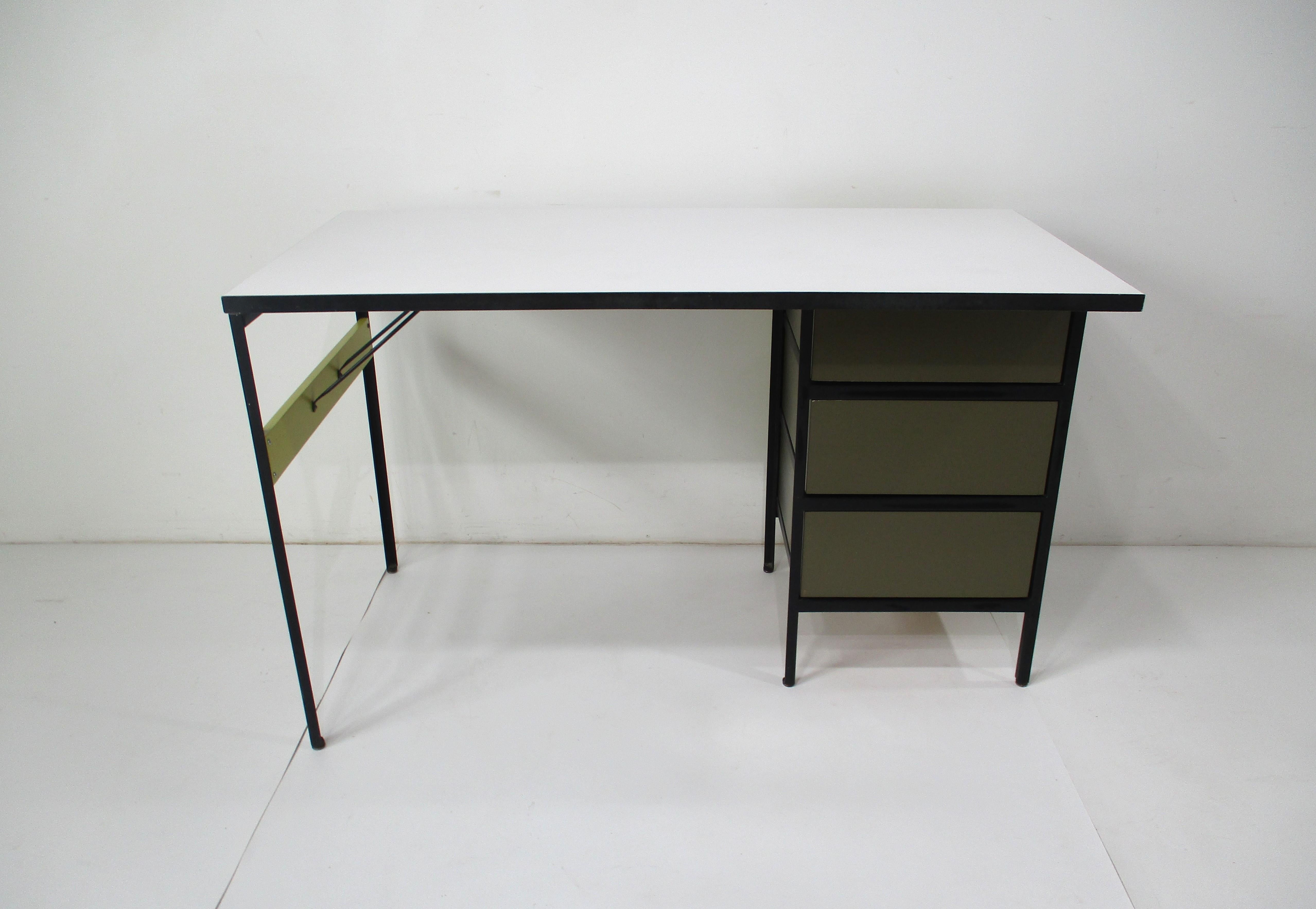 George Nelson Steel Frame Desk for Herman Miller  3