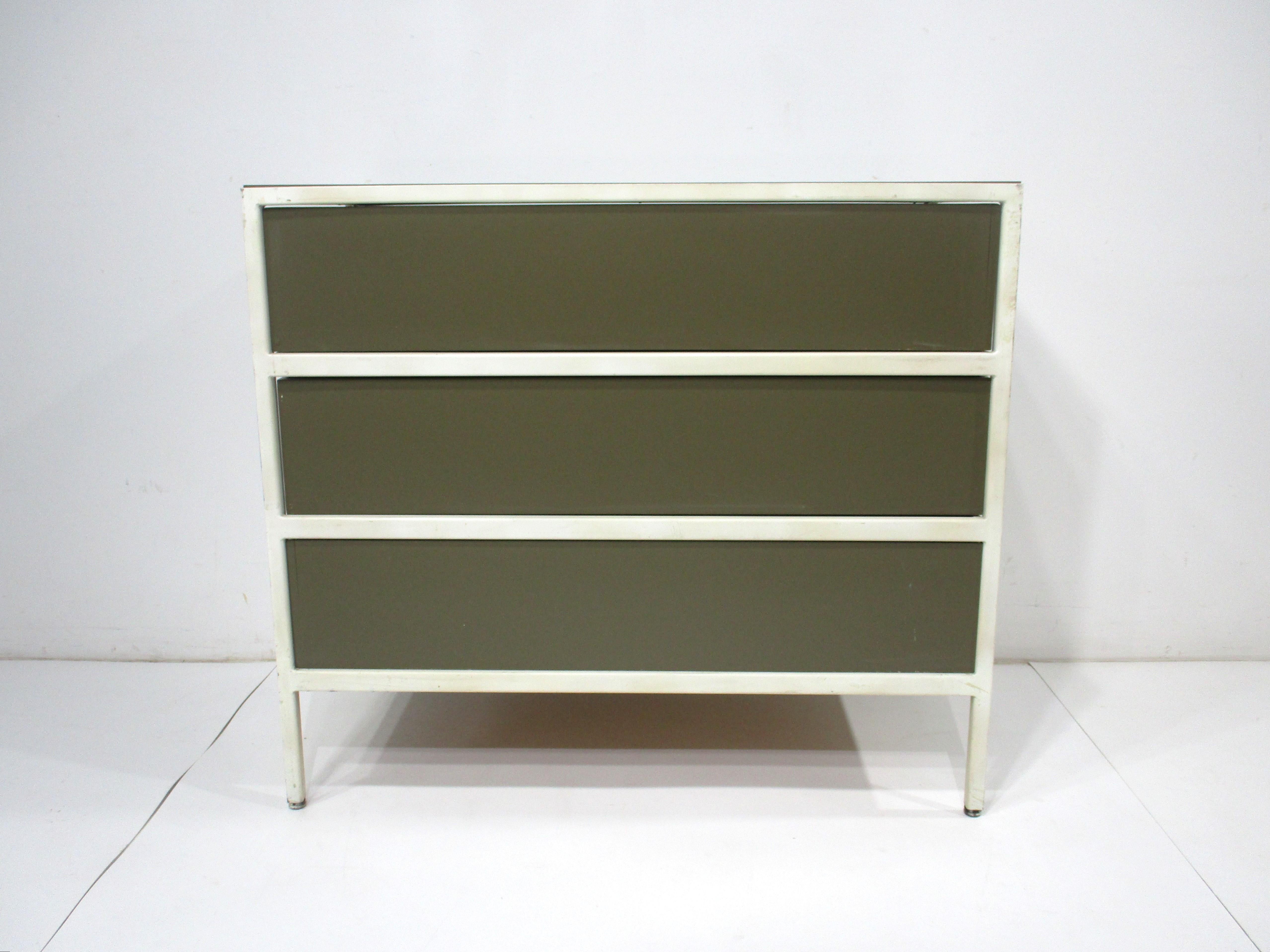 George Nelson Steel Frame Dresser Chest for Herman Miller  5