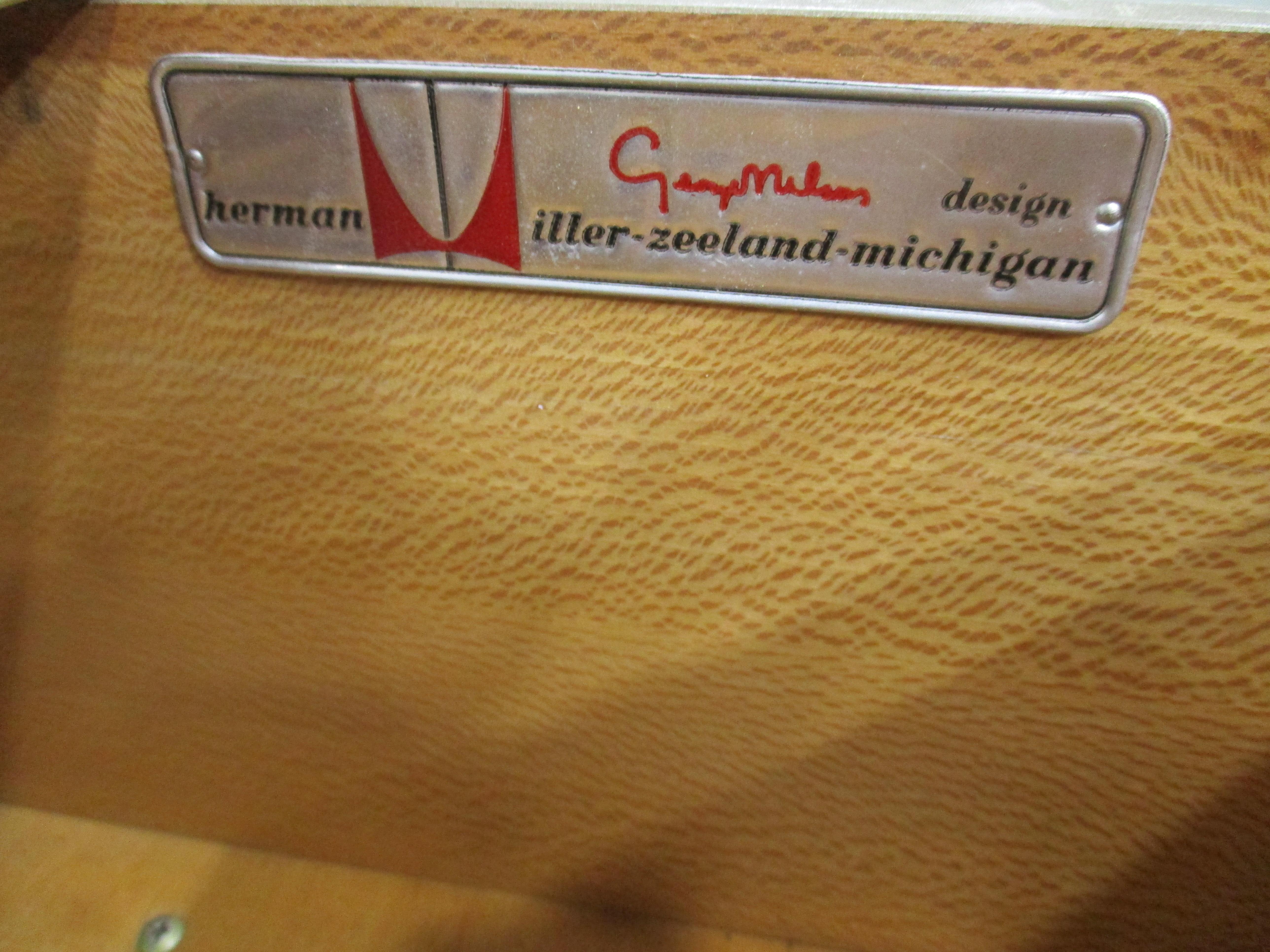 George Nelson Steel Frame Dresser Chest for Herman Miller 6
