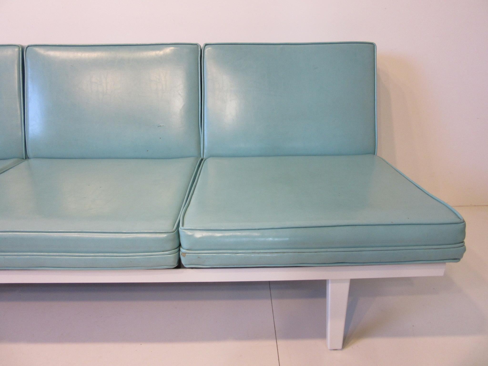 metal frame sofa