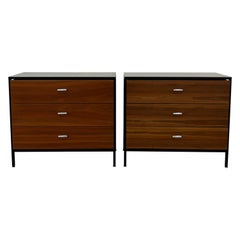 George Nelson Steelframe Dressers - Pair