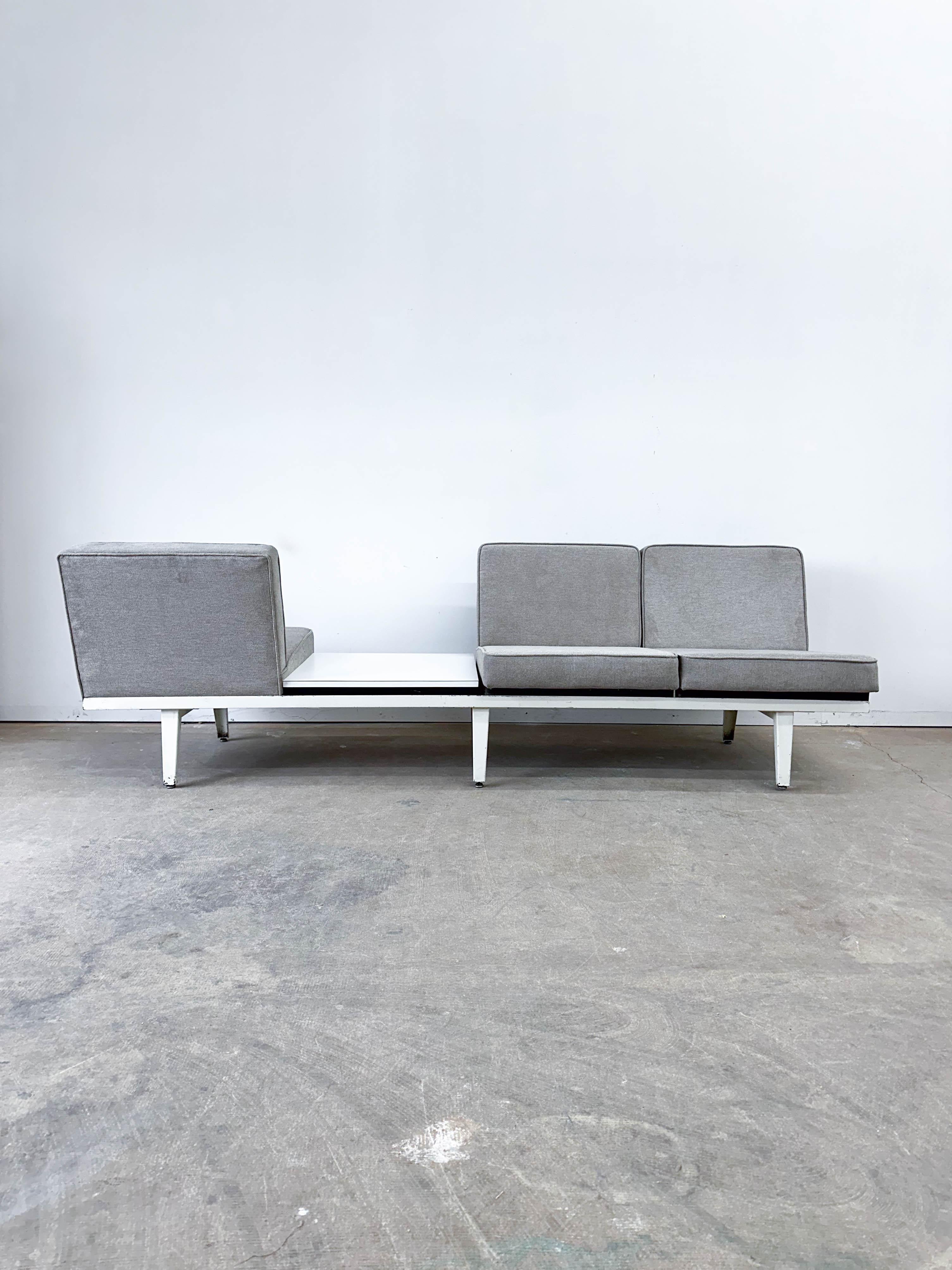 George Nelson Steelframe L Sofa for Herman Miller 2