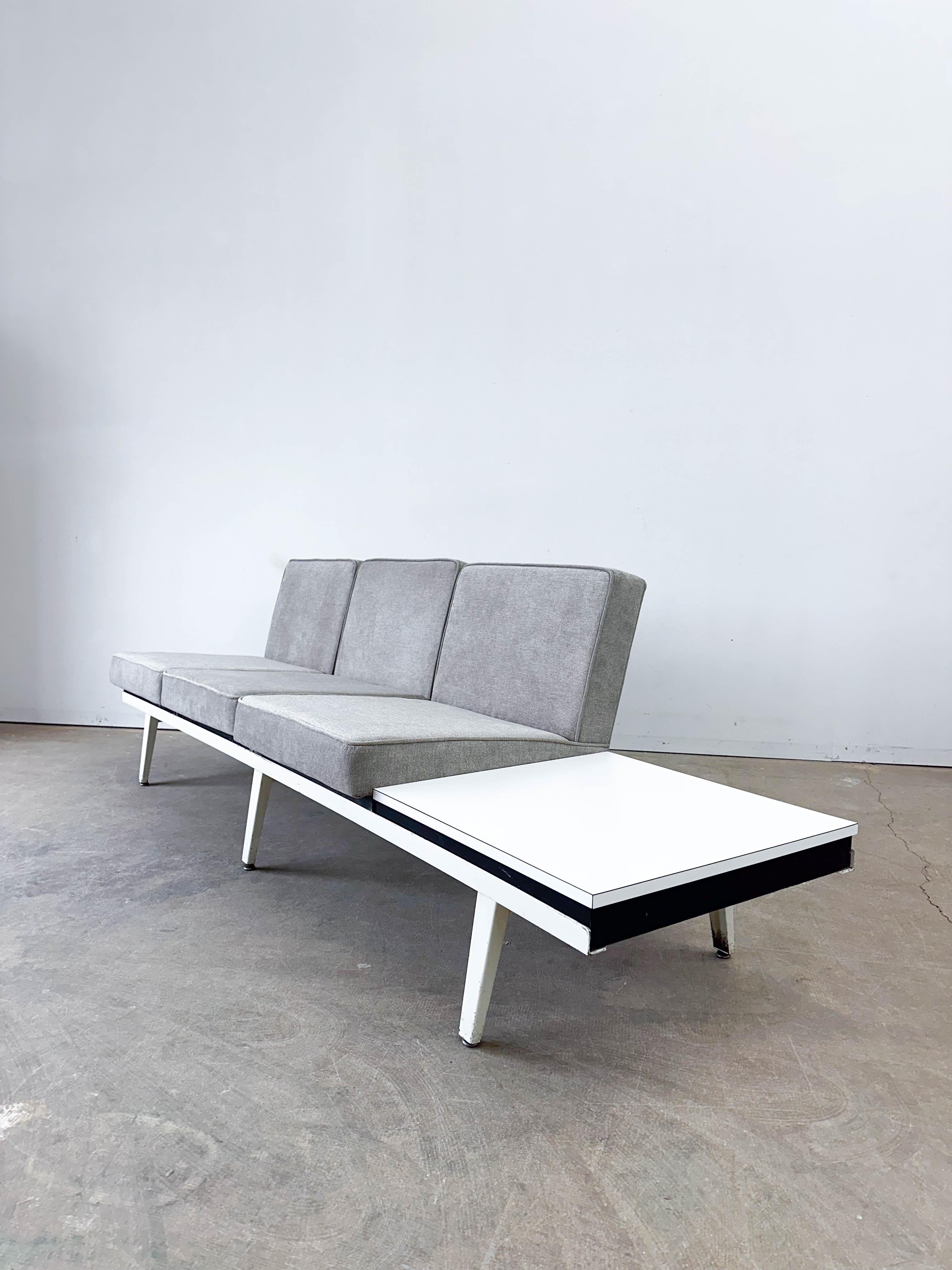 George Nelson Steelframe L Sofa for Herman Miller 3