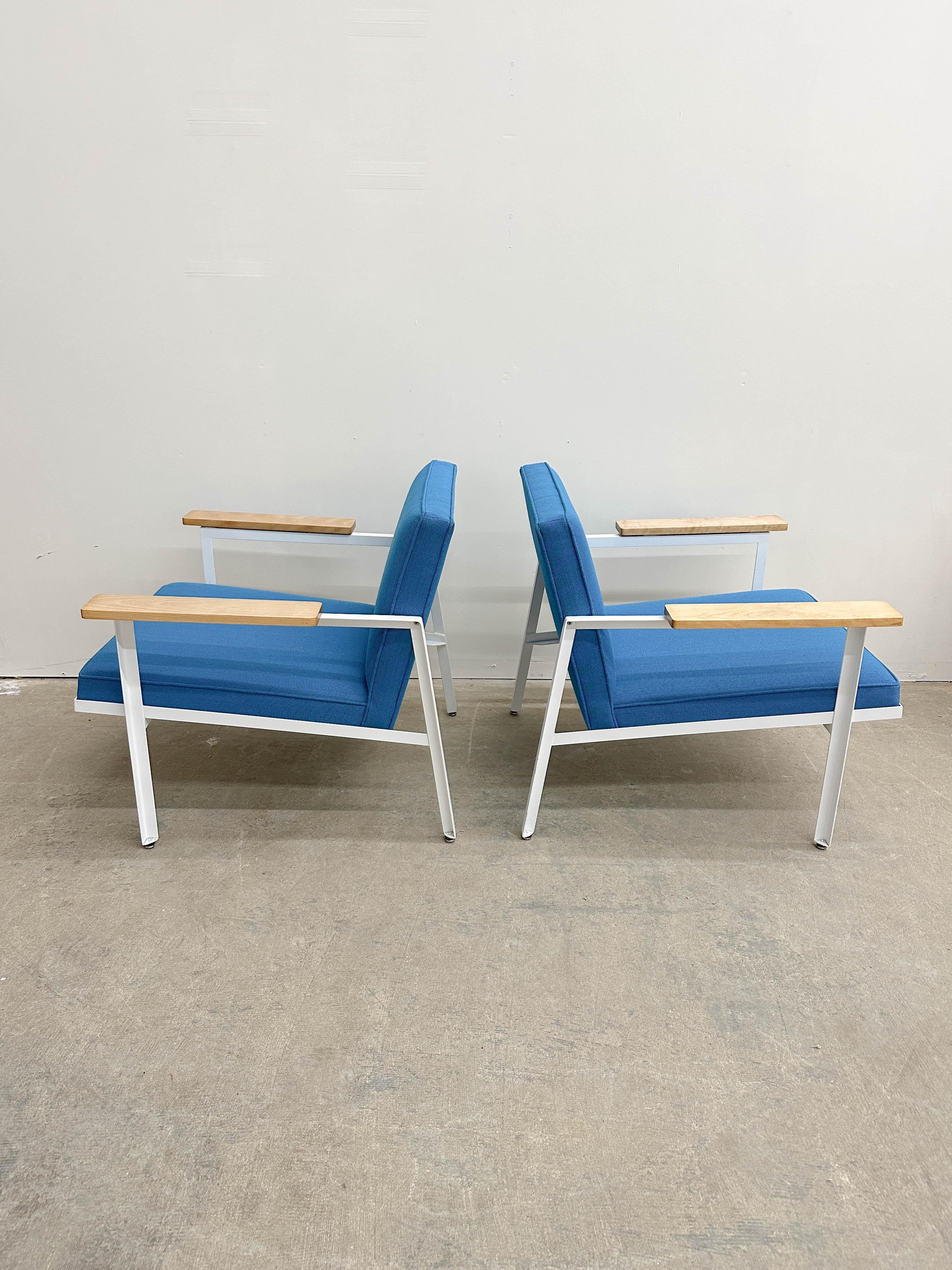 George Nelson Steelframe Lounge Chairs for Herman Miller For Sale 3