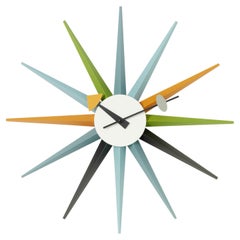 George Nelson Sunburst Wall Clock by Vitra