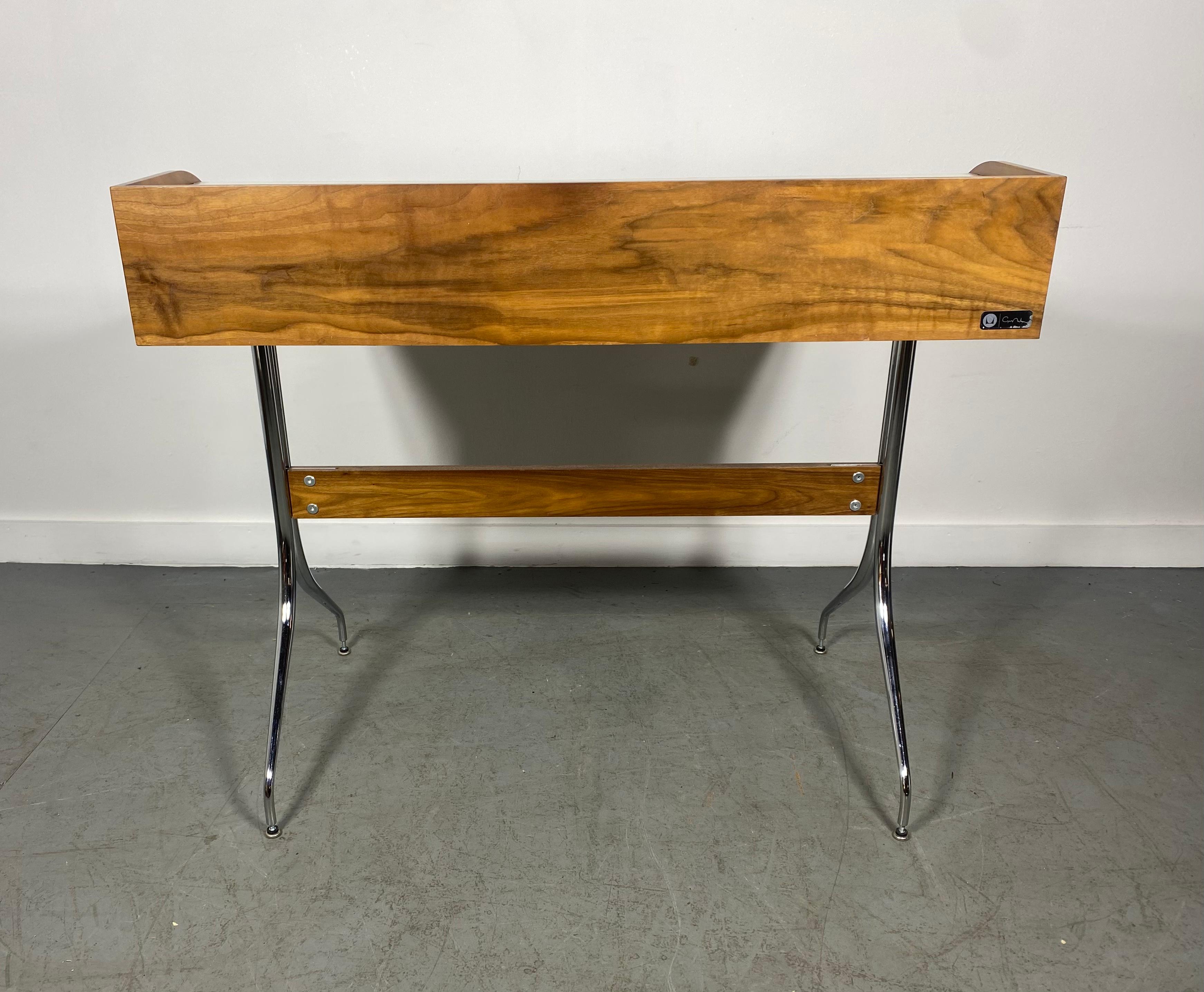 American George Nelson Swag Leg Desk Classic Midcentury Design, / Herman Miller