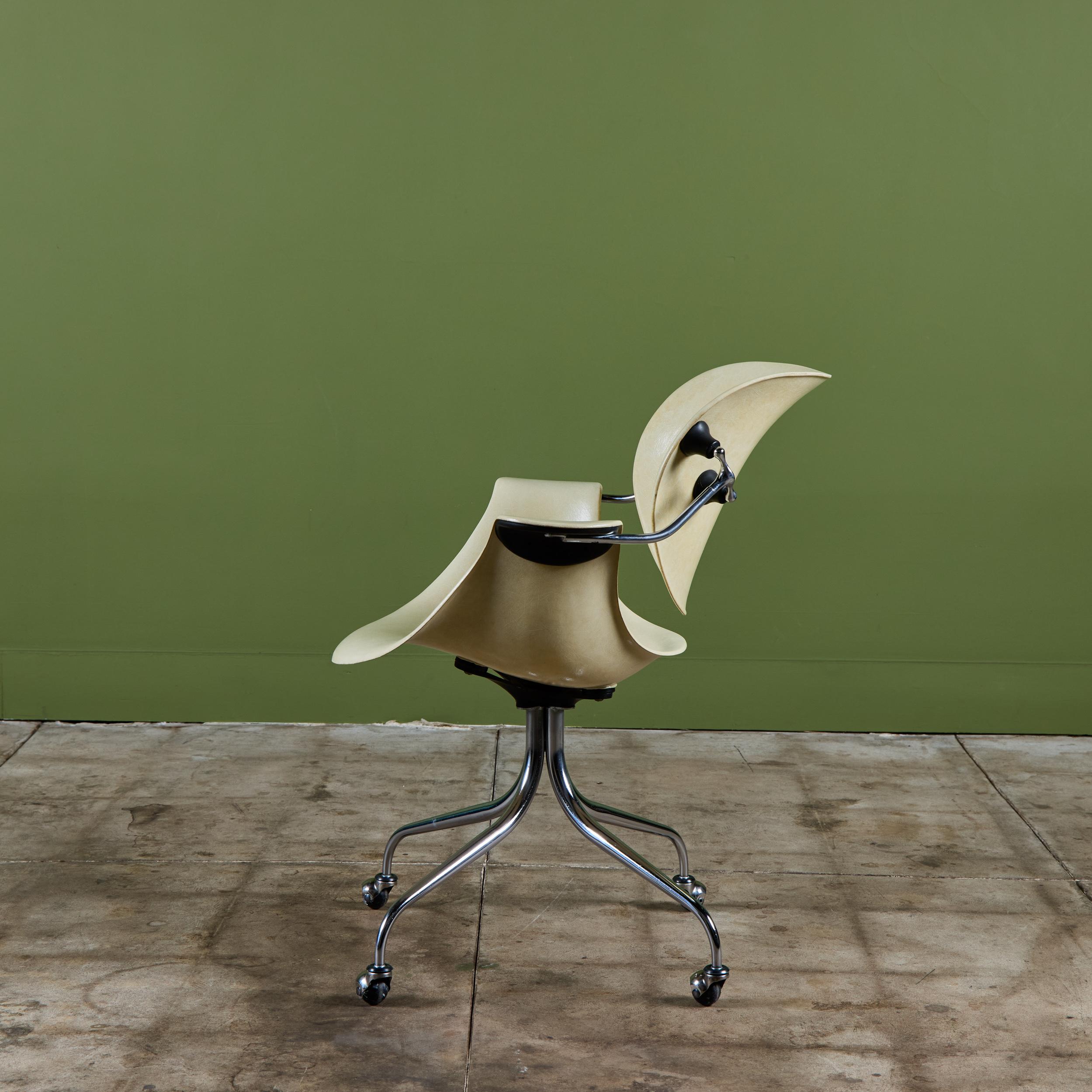 George Nelson Swaged Leg Desk Chair for Herman Miller in vendita 1