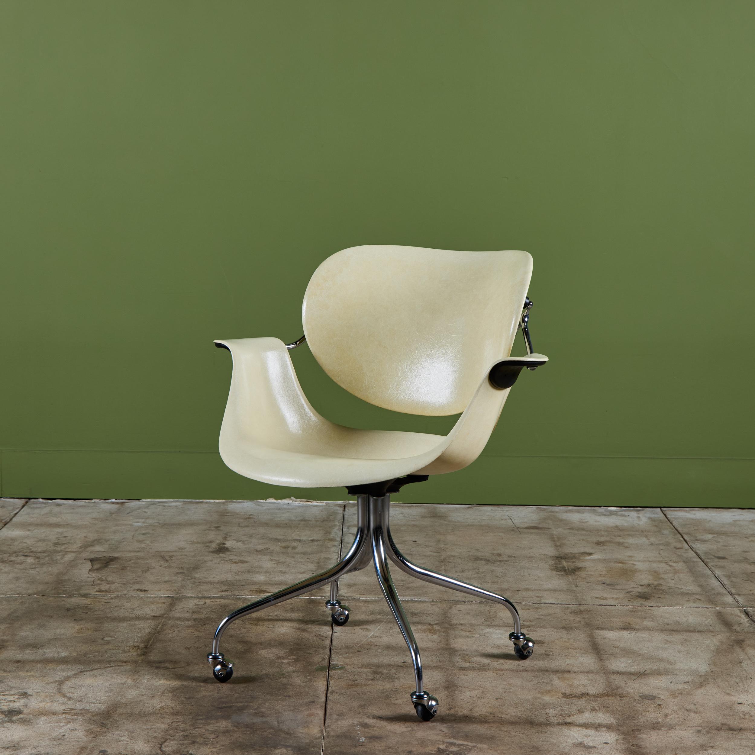 George Nelson Swaged Leg Desk Chair for Herman Miller in vendita 2