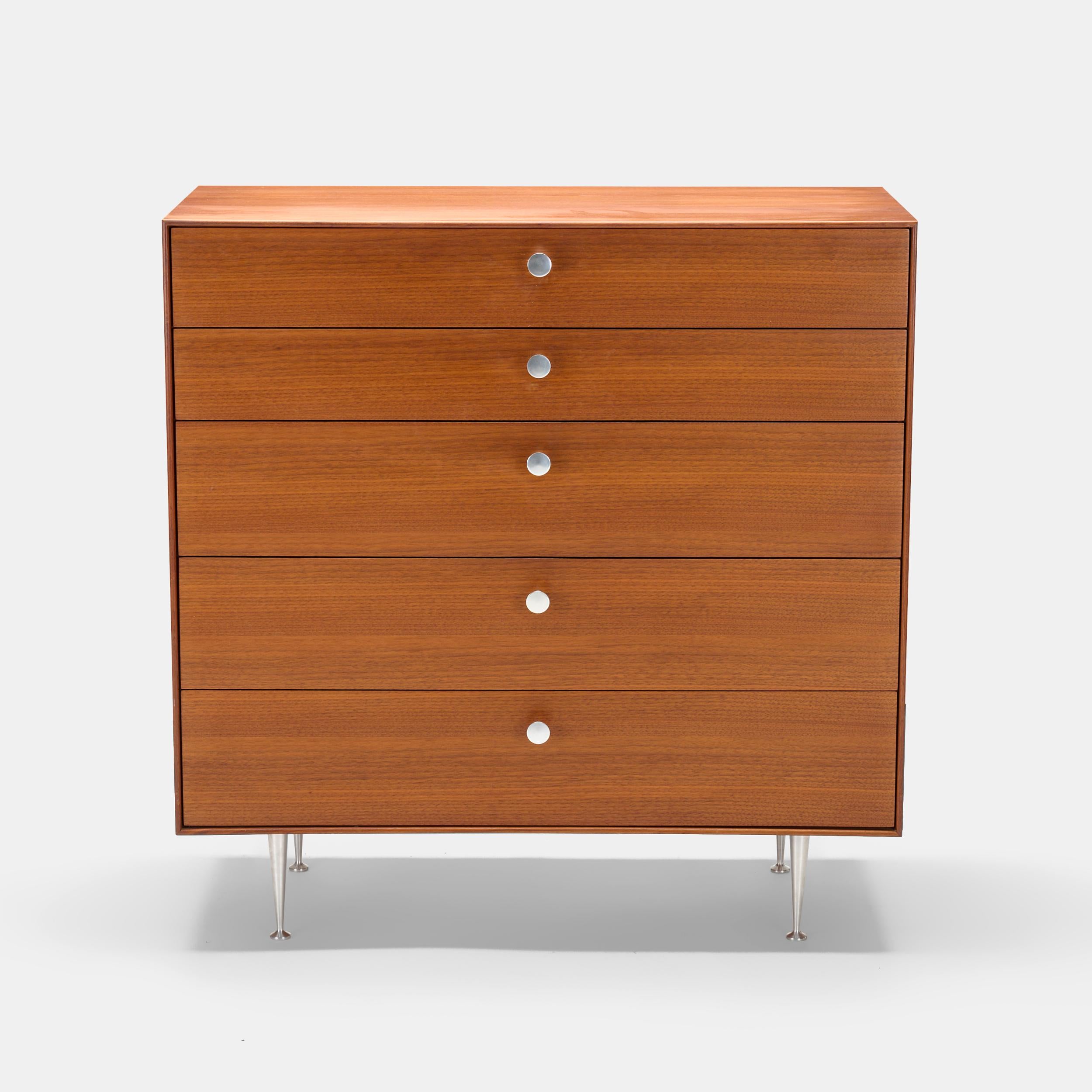 Americano Armadio George Nelson Thin Edge modello 5240 per Herman Miller USA, 1952 in vendita