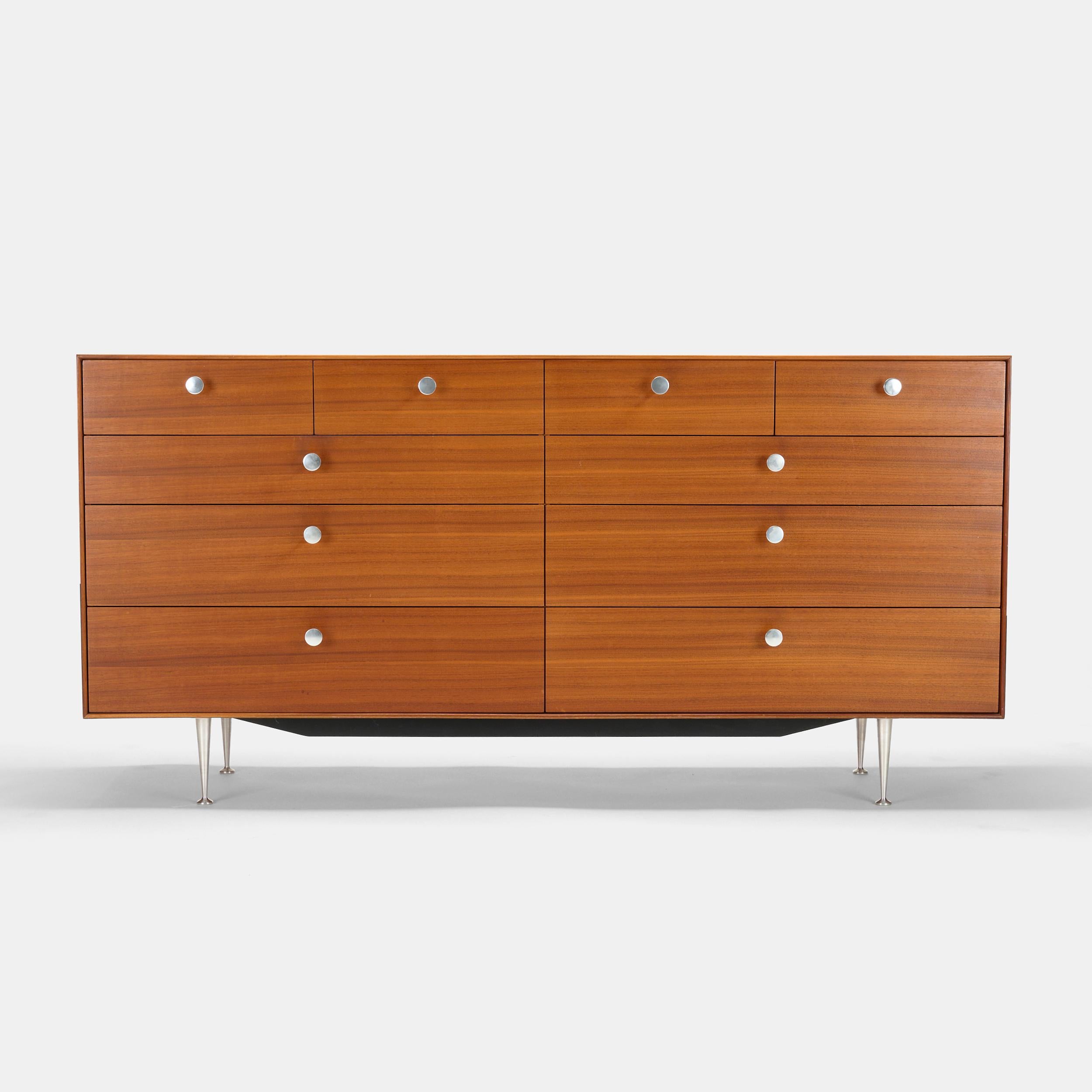 XX secolo Armadio George Nelson Thin Edge modello 5723 per Herman Miller USA, 1952 in vendita