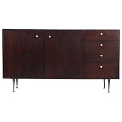 George Nelson Thin Edge Cabinet or Credenza for Herman Miller in Rosewood