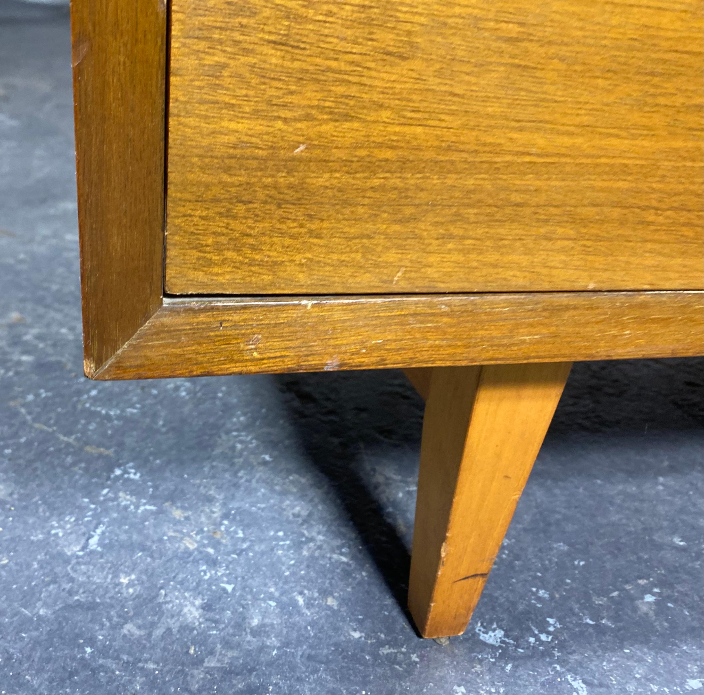 GEORGE NELSON THIN EDGE CHEST / Cabinet for HERMAN MILLER. Classic Modernist For Sale 3