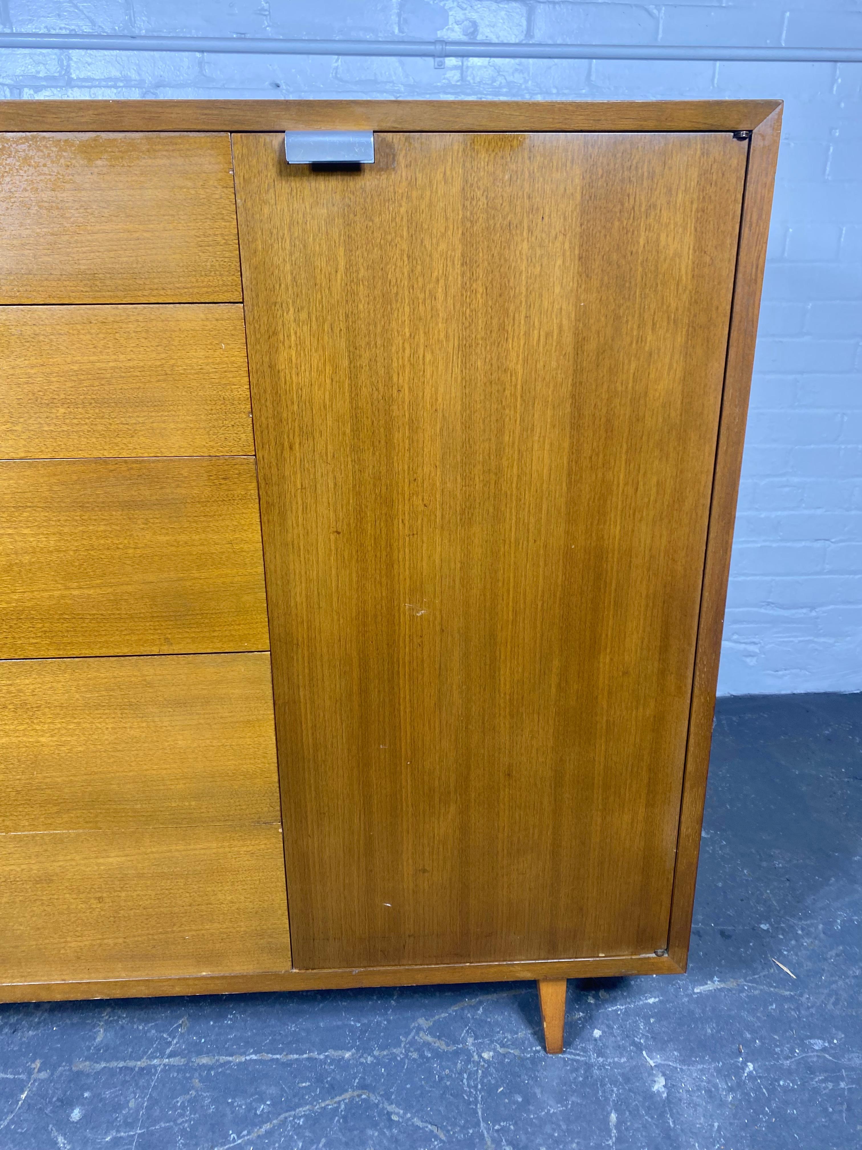 GEORGE NELSON THIN EDGE CHEST / Cabinet for HERMAN MILLER. Classic Modernist For Sale 2