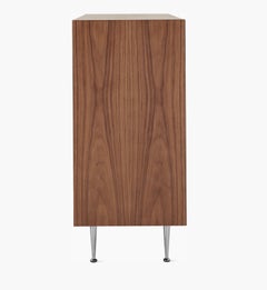 George Nelson Thin Edge Chest Cabinet, Walnut, Right Side, Herman Miller