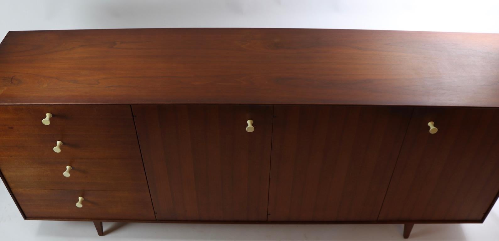 20th Century George Nelson Thin Edge Credenza Sideboard for Herman Miller For Sale