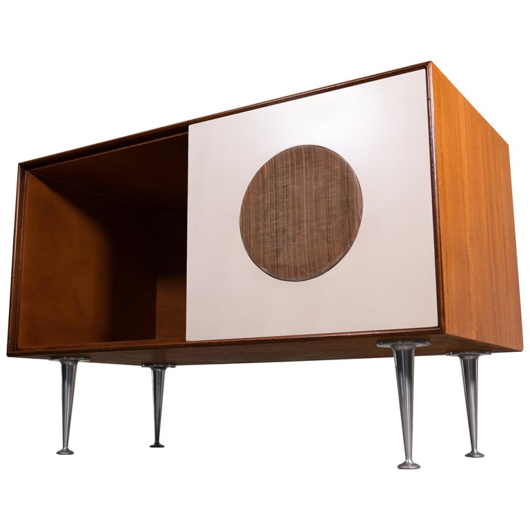 George Nelson Thin Edge Eames Stereo Cabinet Credenza At 1stdibs