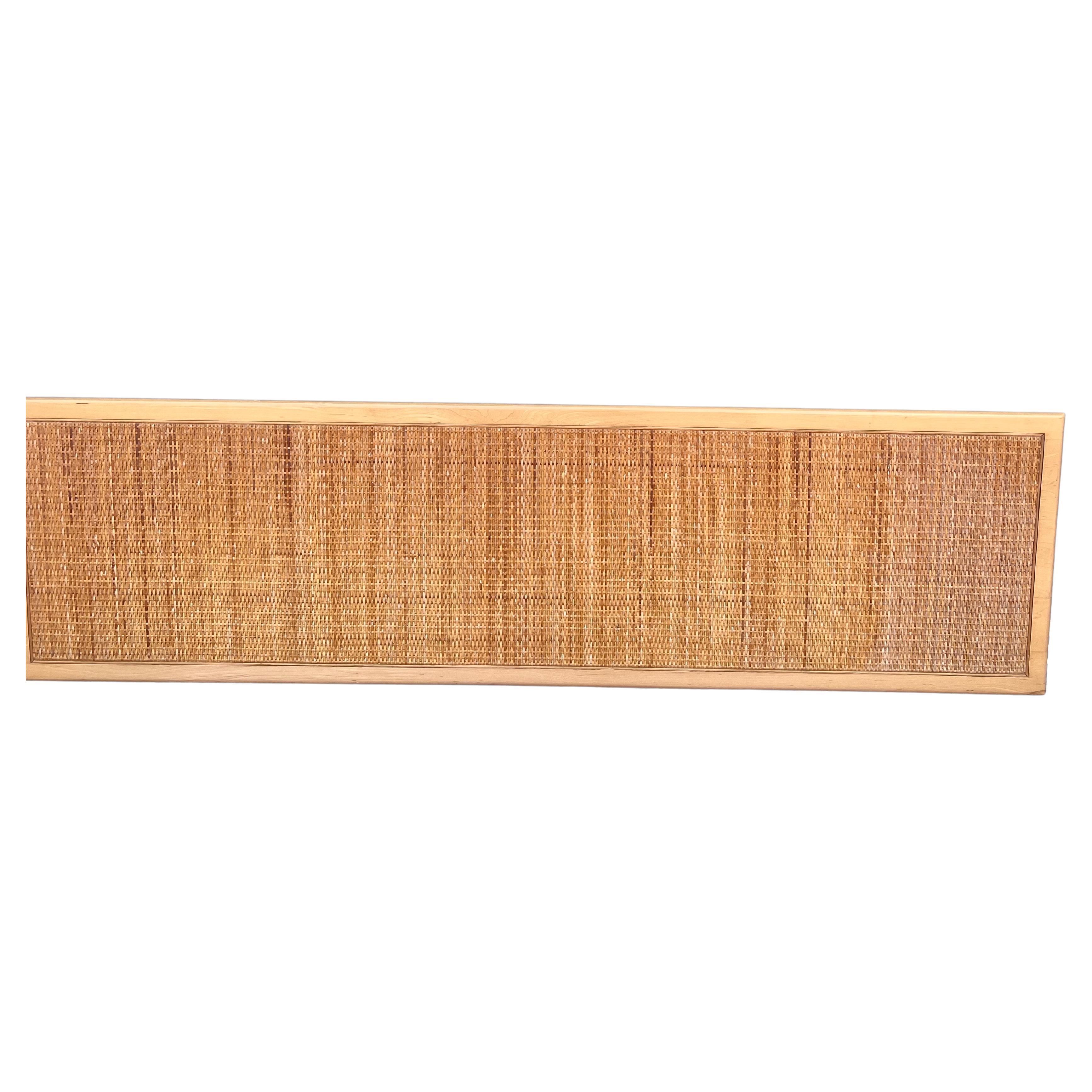 Américain George Nelson Thin Edge Floating Queen Headboard for Herman Miller (Tête de lit flottante à bord fin pour Herman Miller) en vente