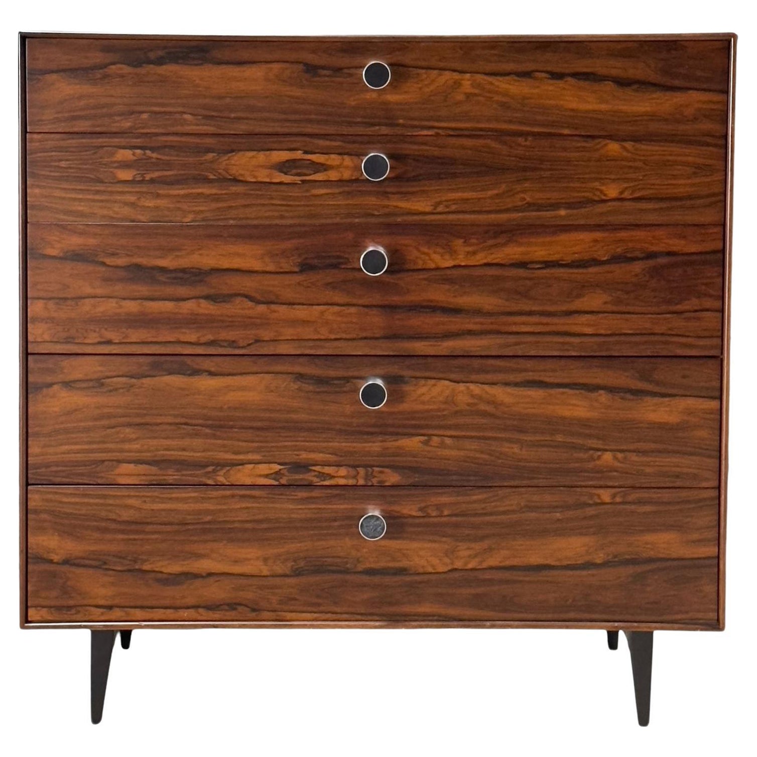 George Nelson Thin Edge for Herman Miller Rosewood Dresser, 1950