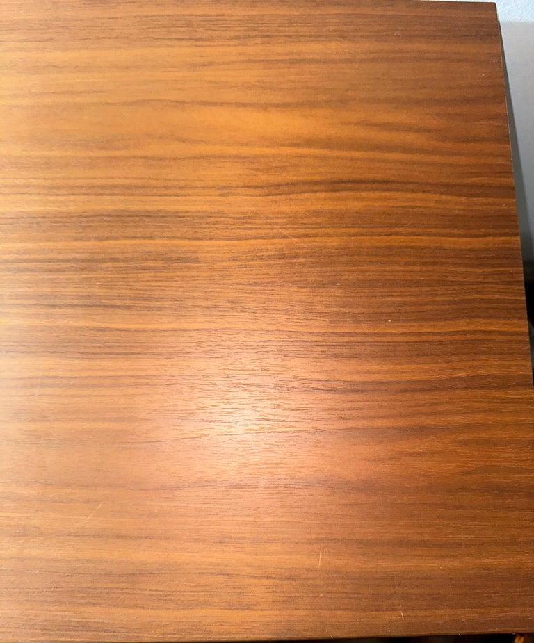 Laiton George Nelson Thin Edge Group Double Dresser, Walnut, Herman Miller, 2017, USA. en vente