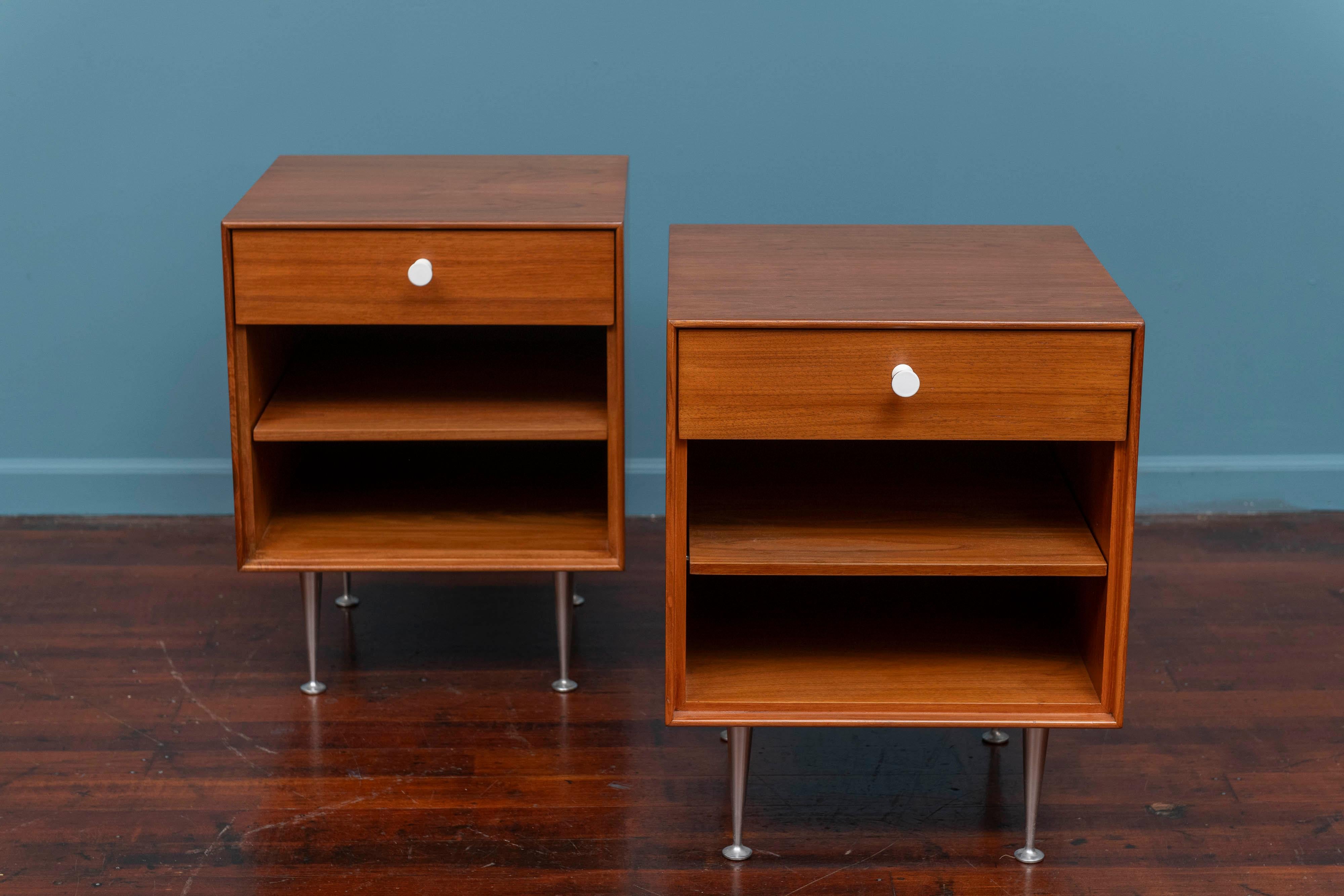 George Nelson Thin Edge Nightstands for Herman Miller For Sale 3