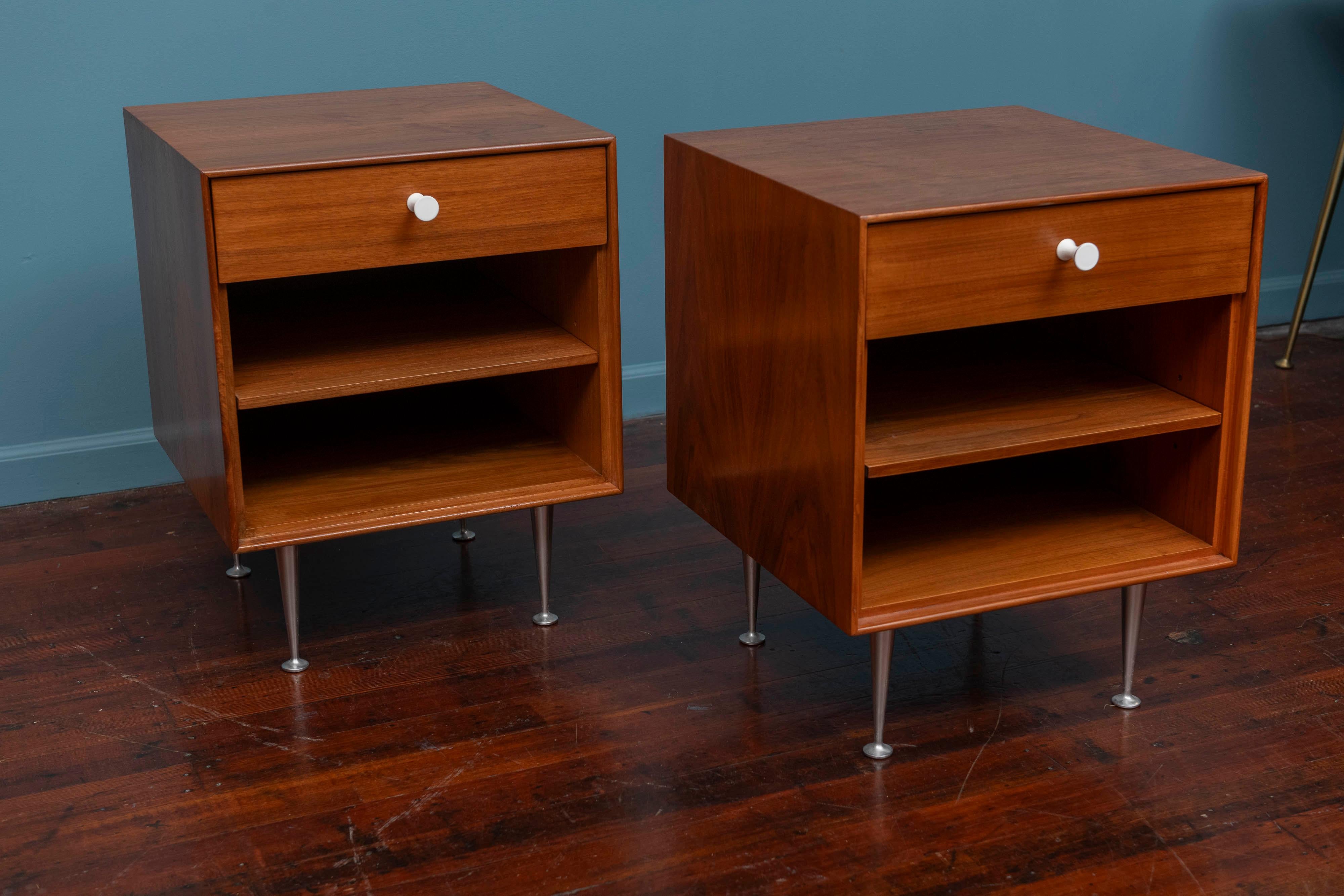 George Nelson Thin Edge Nightstands for Herman Miller For Sale 4