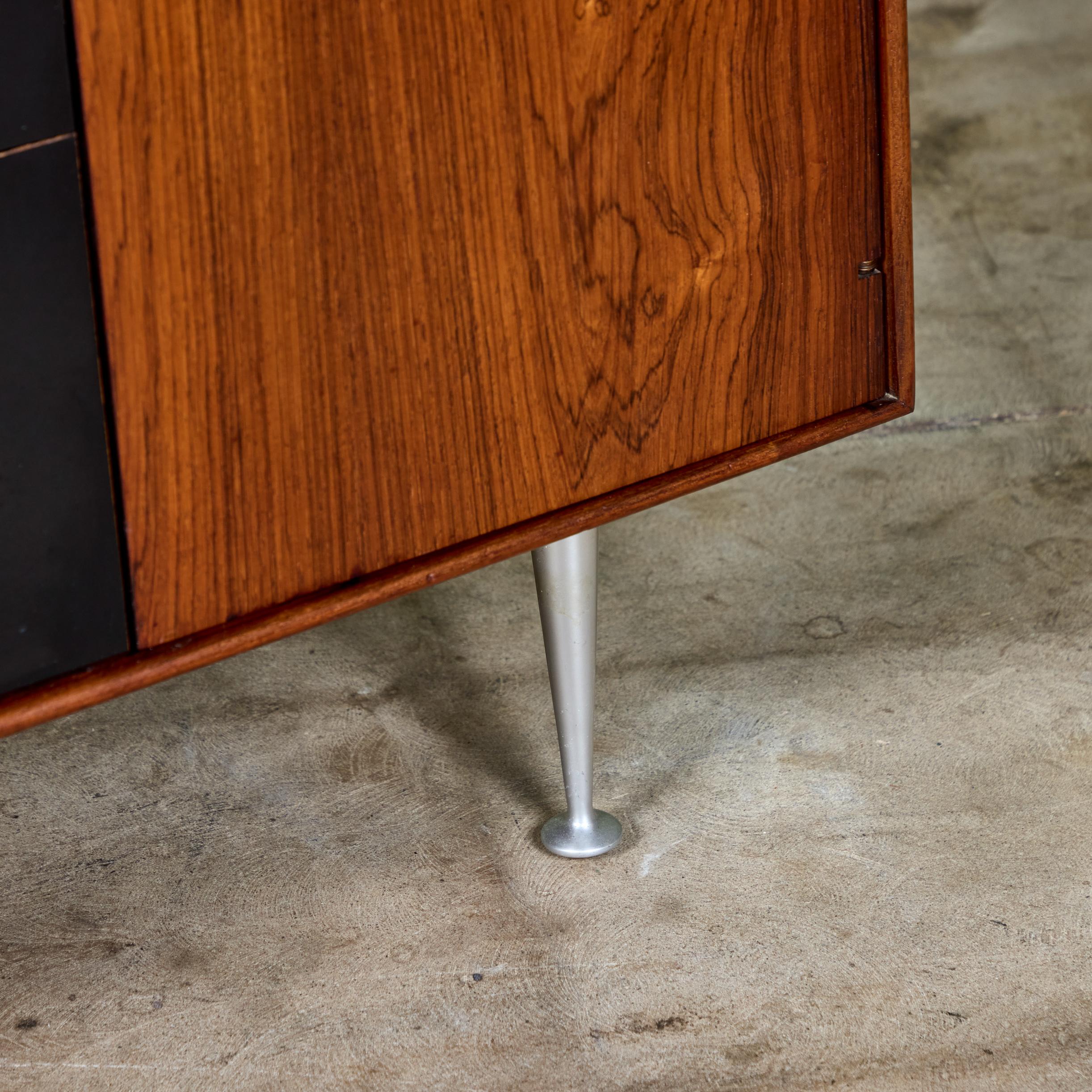 Schrank aus Palisanderholz mit dünner Kante von George Nelson für Herman Miller im Angebot 8