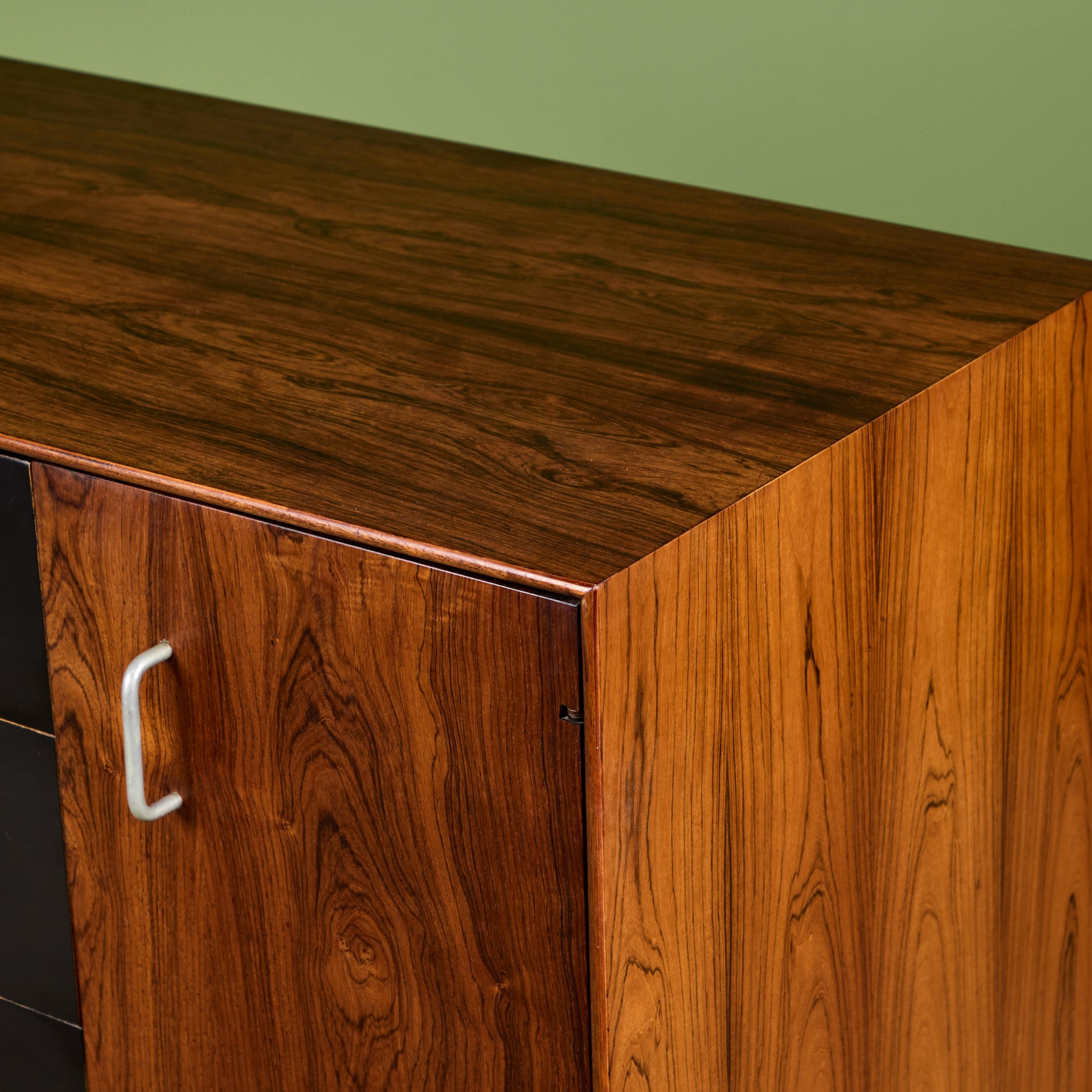 Schrank aus Palisanderholz mit dünner Kante von George Nelson für Herman Miller im Angebot 10