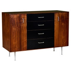 Armario de palisandro de borde fino George Nelson para Herman Miller