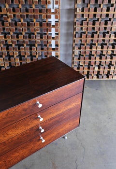 George Nelson Thin Edge Rosewood Chest for Herman Miller, circa 1952