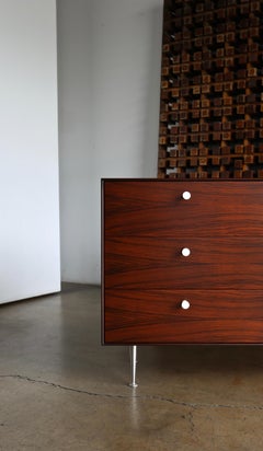 George Nelson Thin Edge Rosewood Chest for Herman Miller, circa 1952