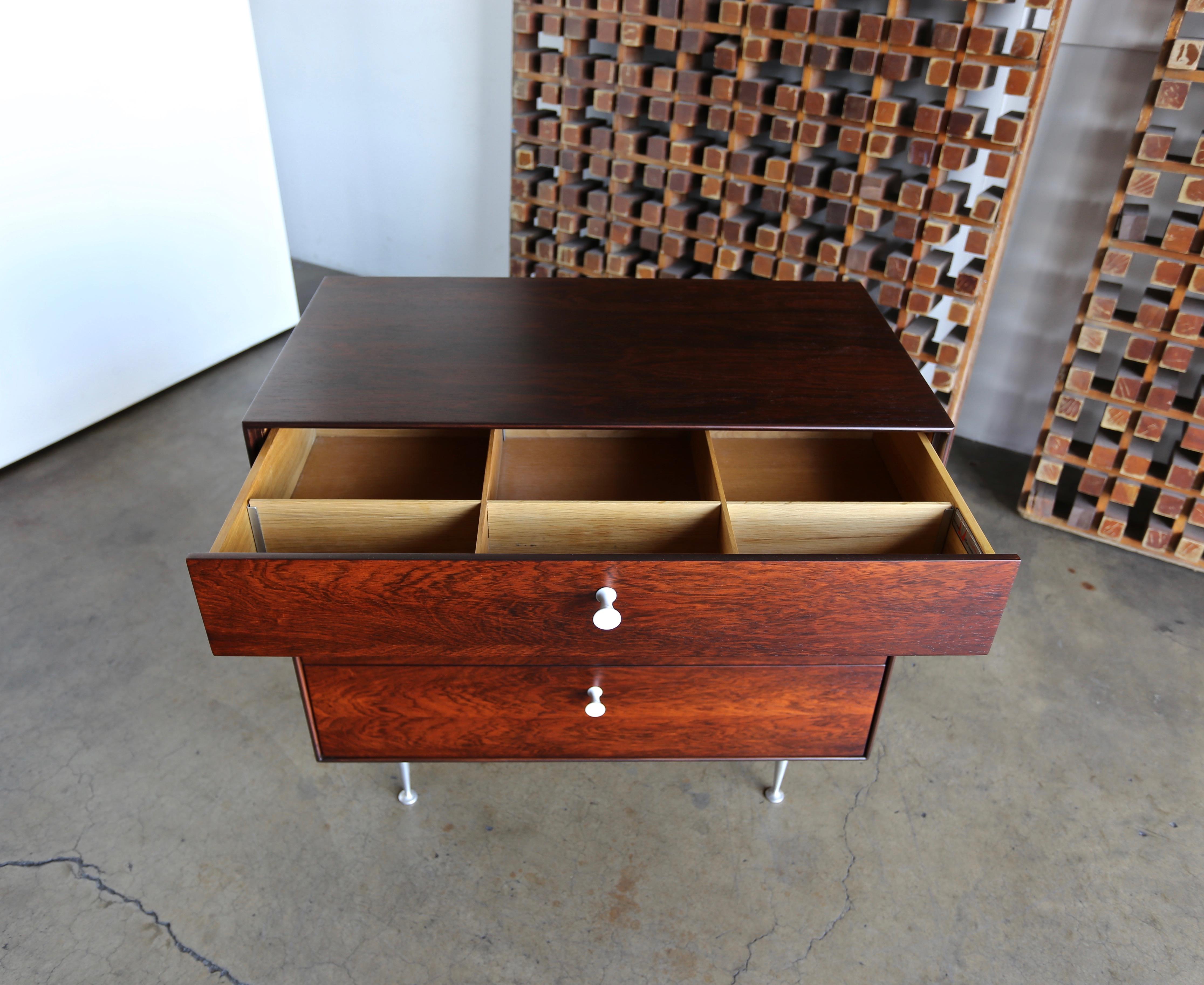 George Nelson Thin Edge Rosewood Chest for Herman Miller, circa 1952 2