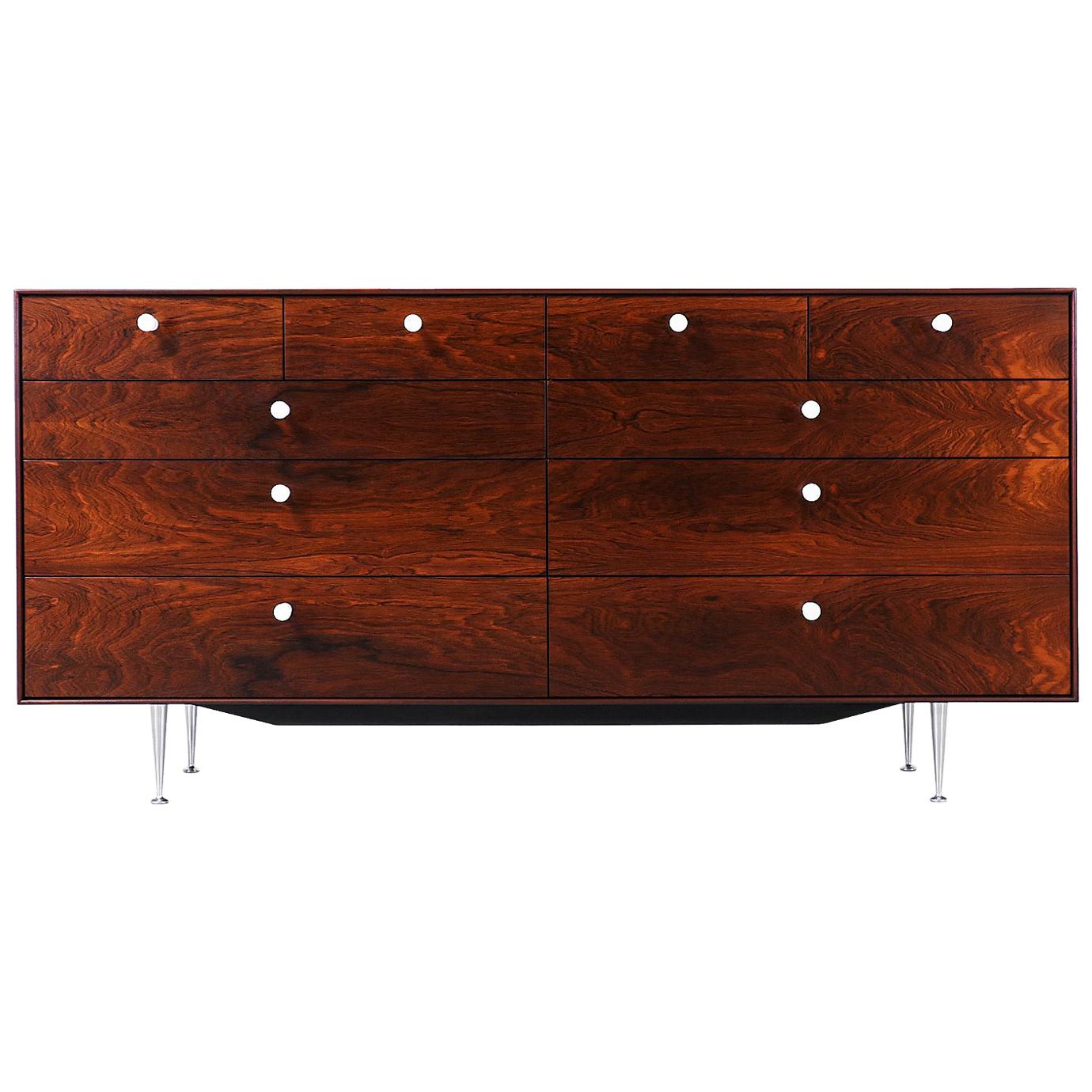 George Nelson "Thin Edge" Rosewood Dresser for Herman Miller