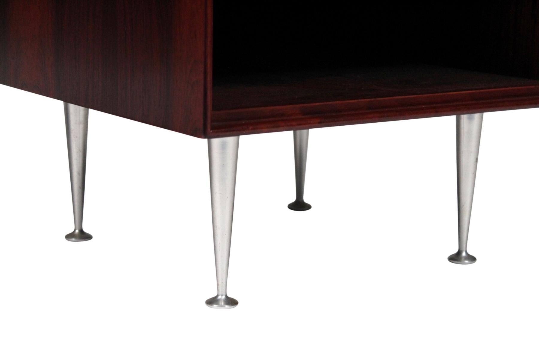 George Nelson Thin Edge Rosewood Nightstands 2