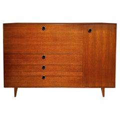 Sekretär-Schreibtischschrank mit dünner Kante von George Nelson für Herman Miller