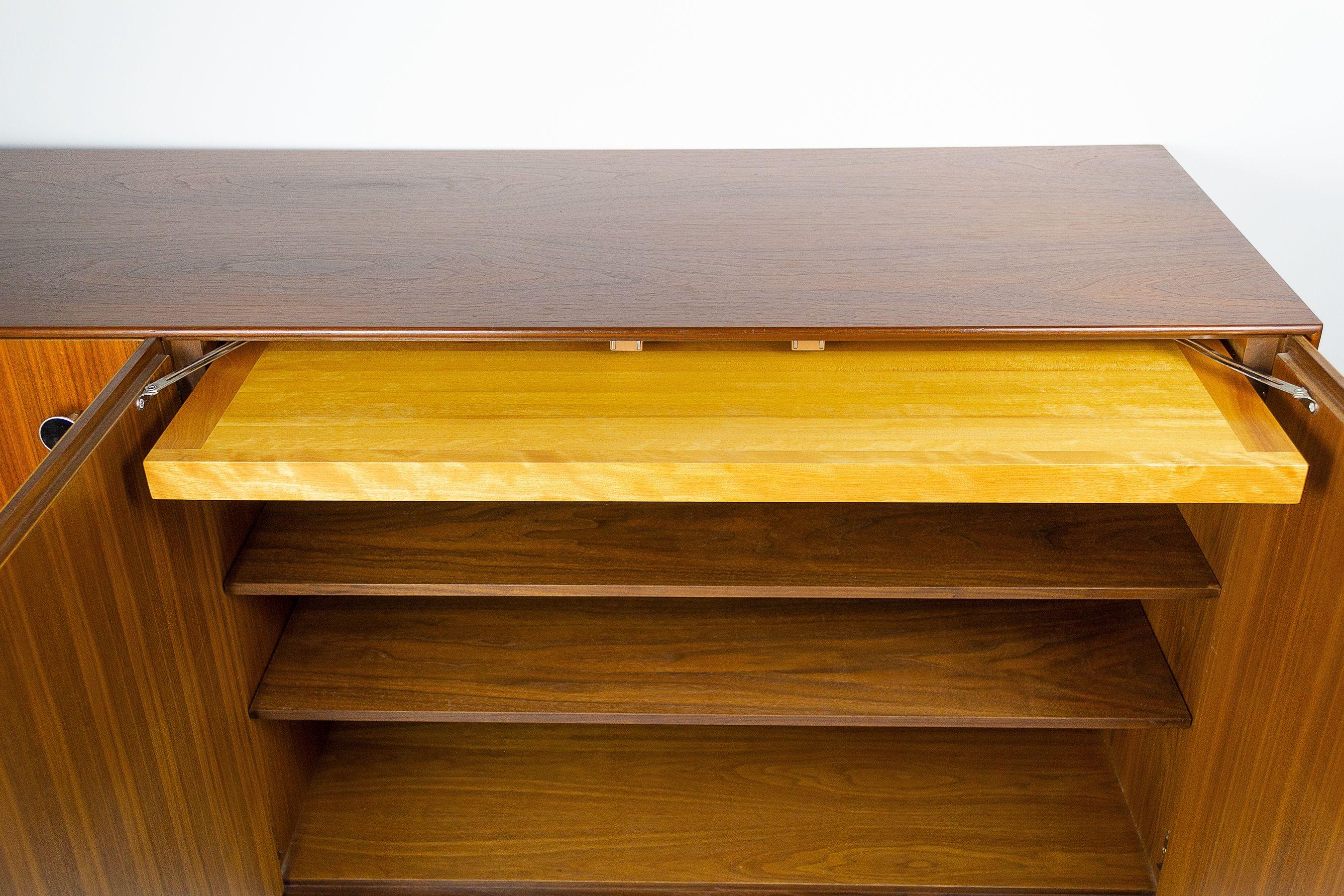 George Nelson Thin Edge Server in Walnut for Herman Miller, 1950s 8