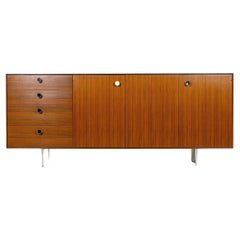 George Nelson Thin Edge Server in Walnut for Herman Miller, 1950s