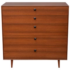 George Nelson Thin Edge Tall Chest of Drawers for Herman Miller