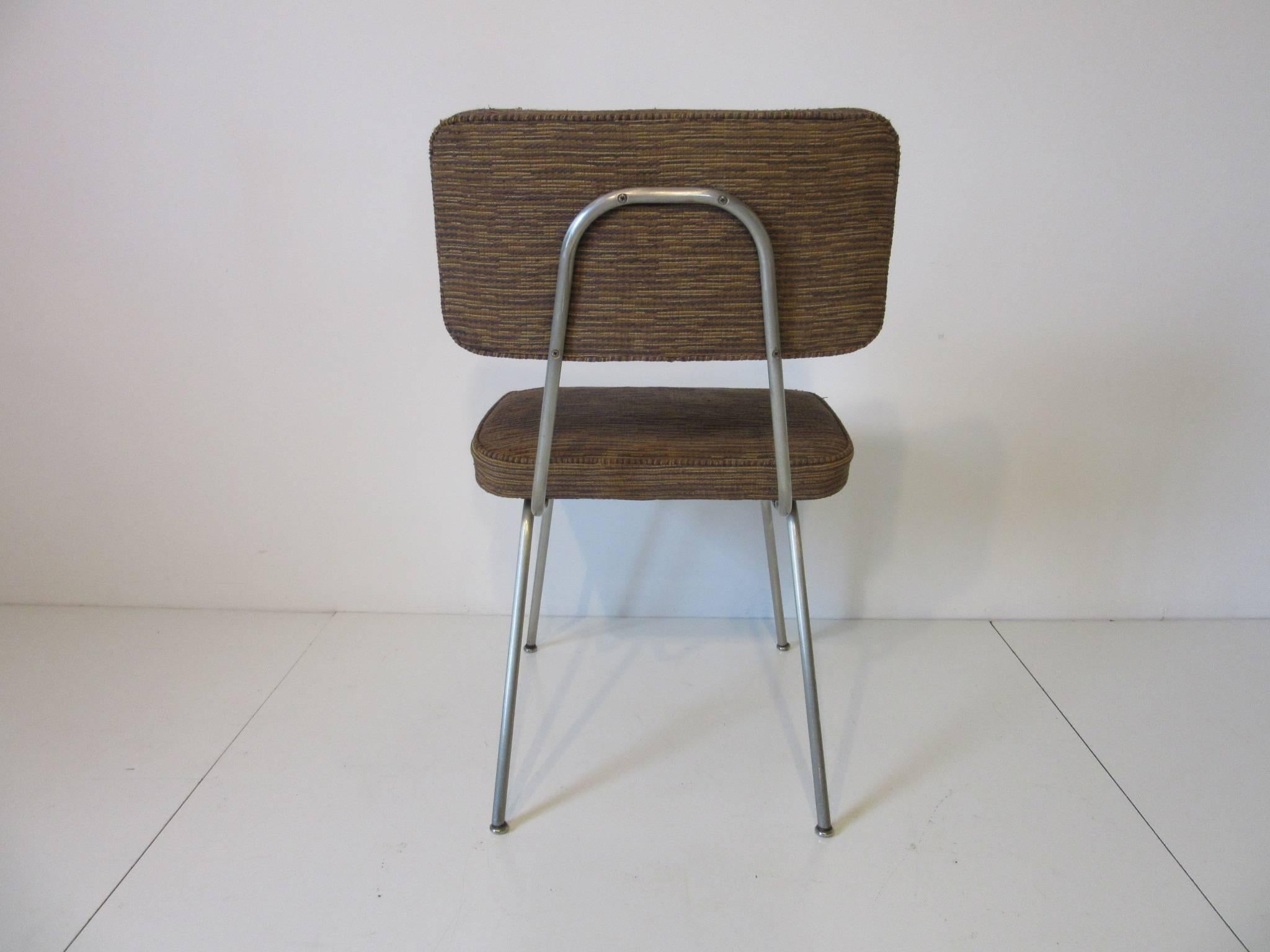 American George Nelson Tubular Dining Chairs