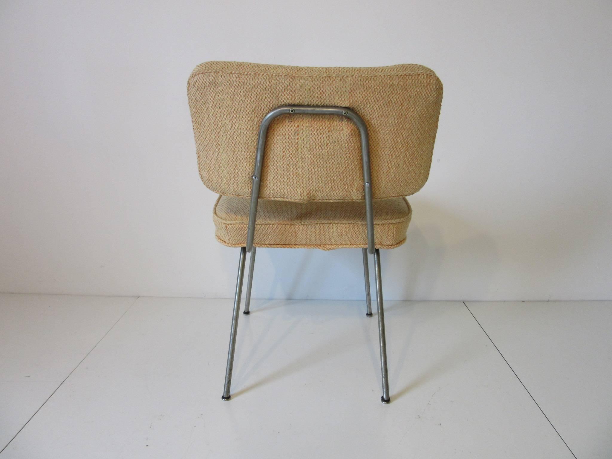 American George Nelson Tubular Dining Chairs