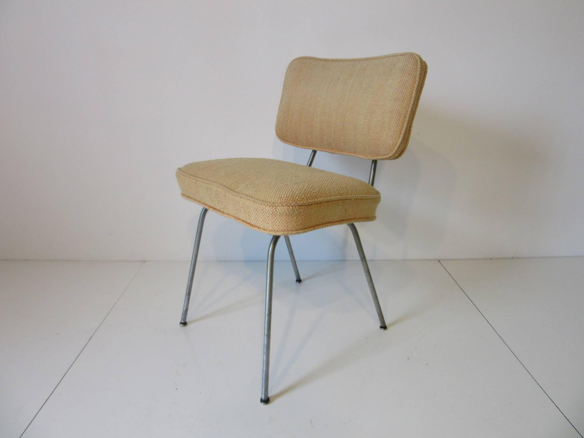 George Nelson Tubular Dining Chairs In Good Condition In Cincinnati, OH