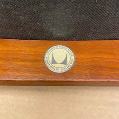 George Nelson Walnut Armchairs, Herman Miller- A Pair