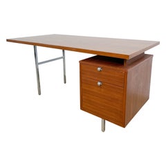 George Nelson Walnut EOG Desk for Herman Miller