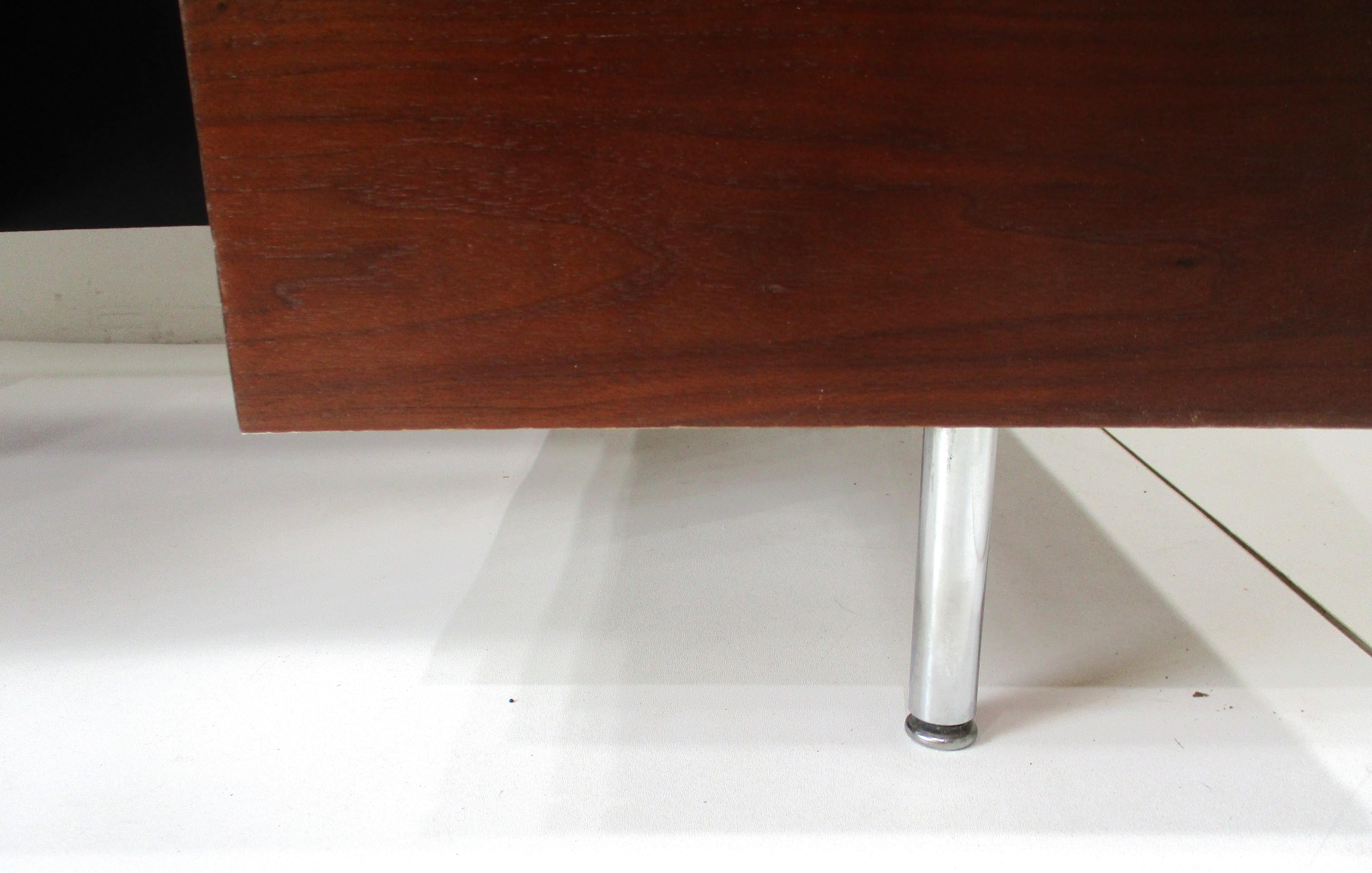 George Nelson Walnut Executive Desk by Herman Miller   7