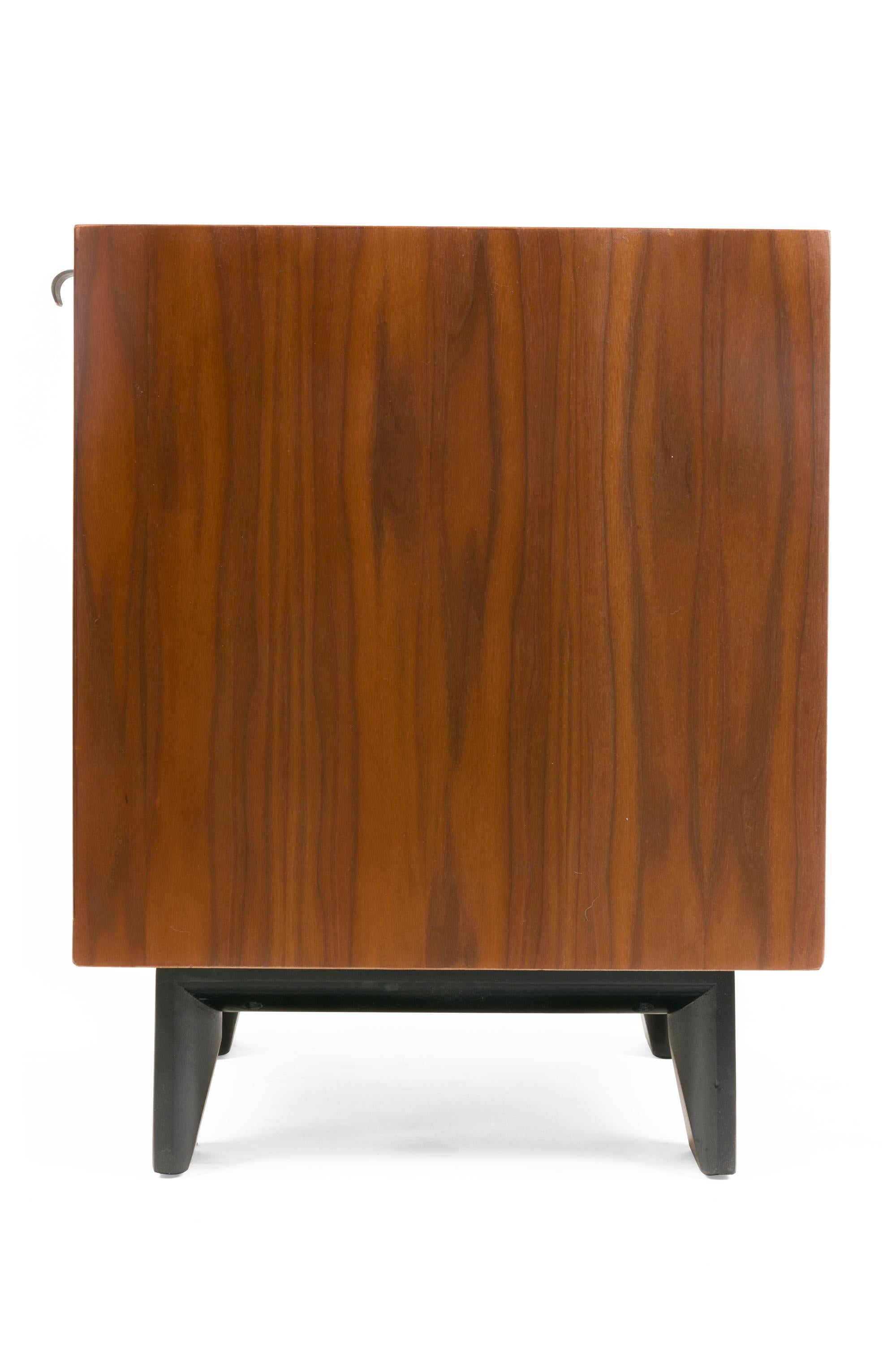George Nelson Walnut Nightstands for Herman Miller, USA, 1950s In Excellent Condition In New York, NY