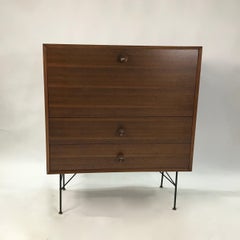 George Nelson Walnut Secretary Butler's Chest