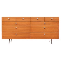 George Nelson Walnut Thin Edge Dresser for Herman Miller