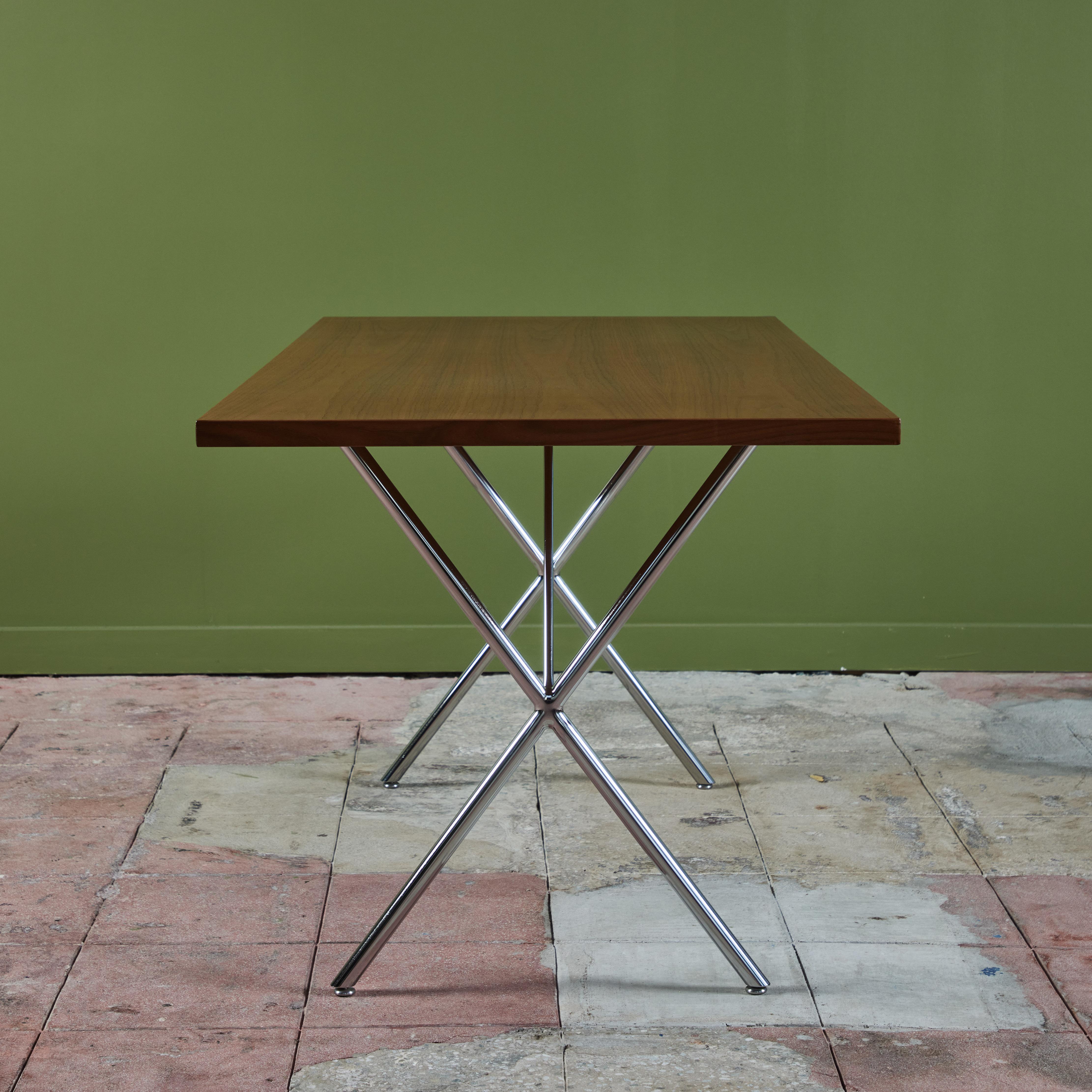 X-Bein-Tisch von George Nelson für Herman Miller im Zustand „Hervorragend“ im Angebot in Los Angeles, CA