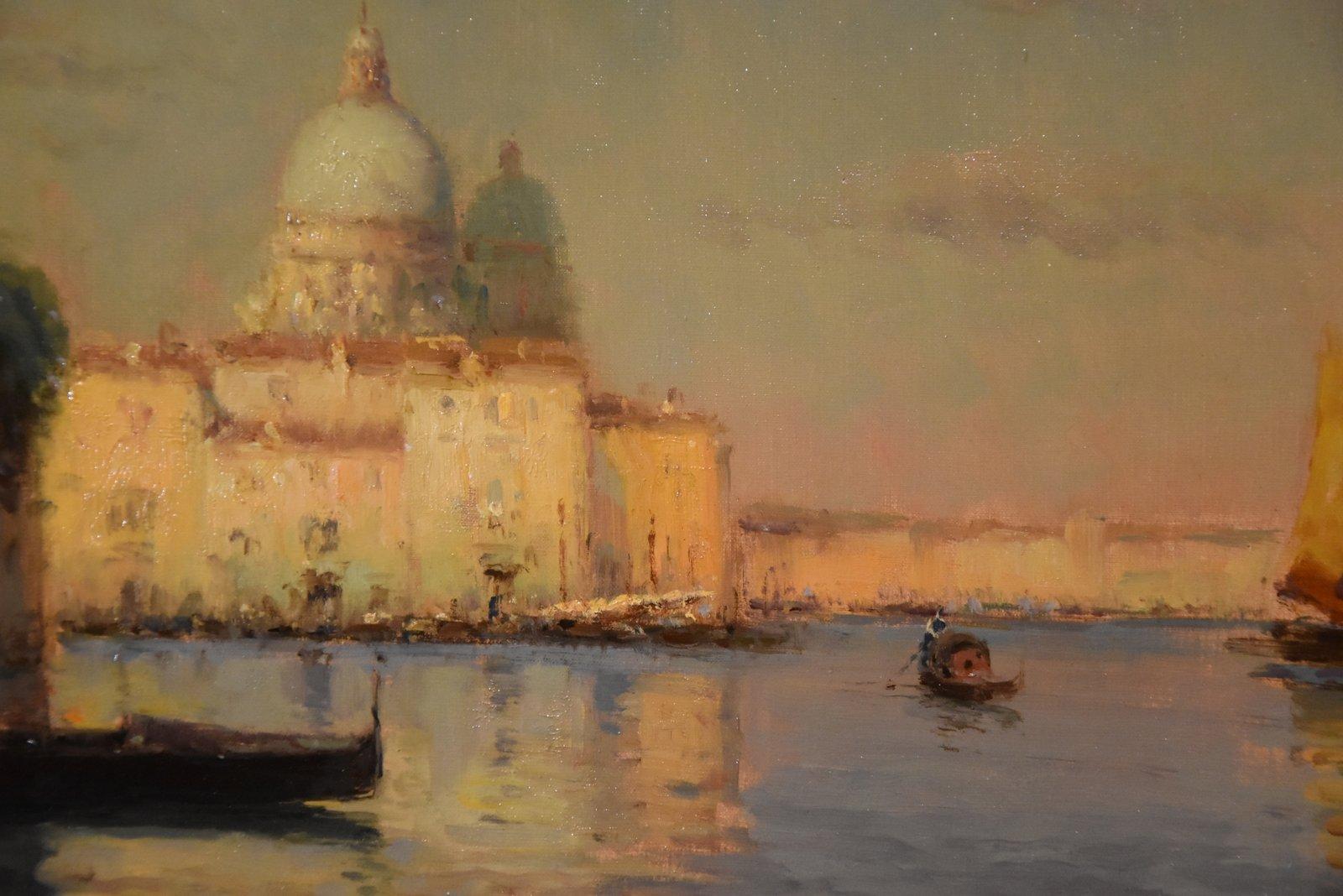 Pittura a olio di Noel Georges Bouvard 