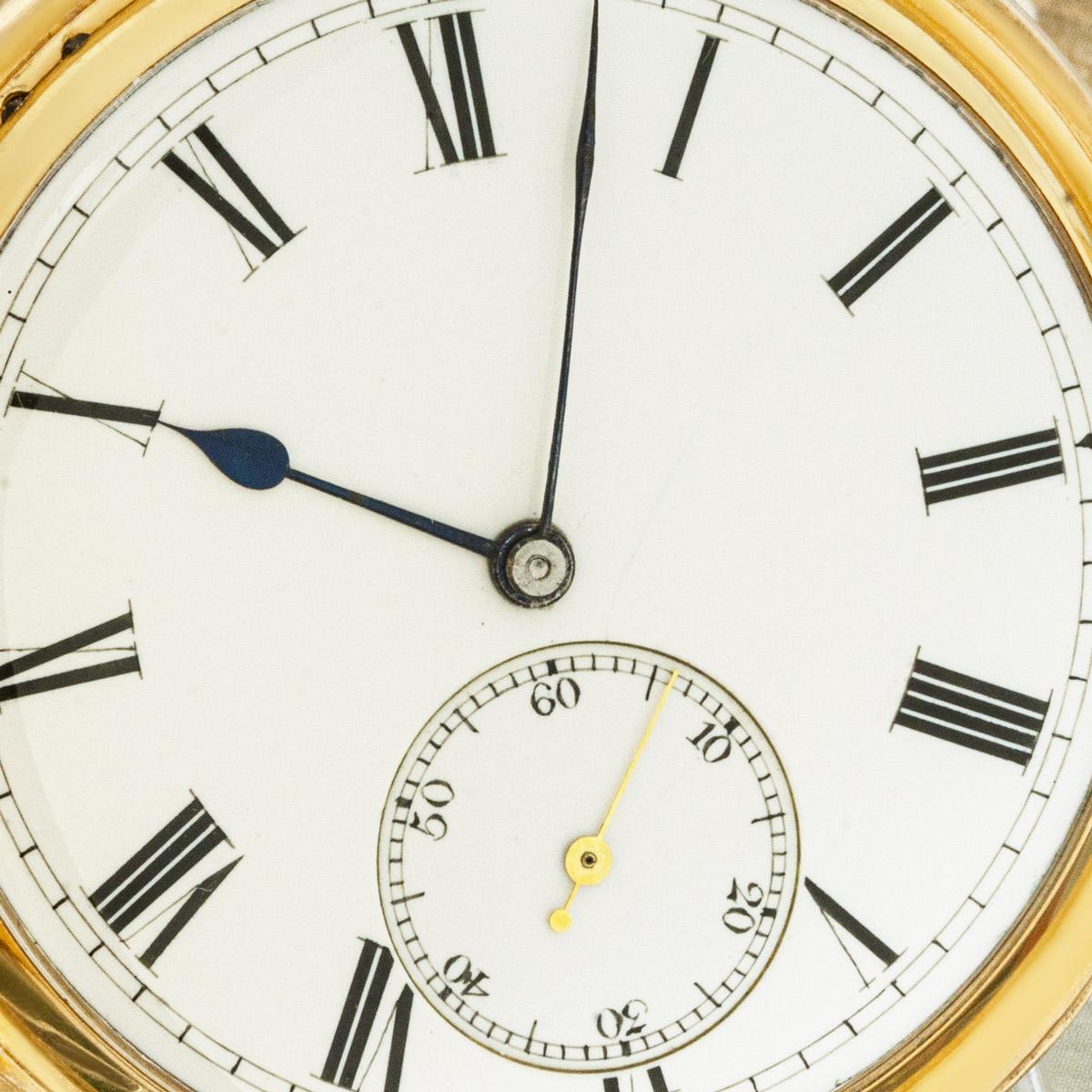 George Oram & Son. A Half Quarter Repeater Gold Full Hunter Pocket Watch C1879 In Good Condition In London, GB