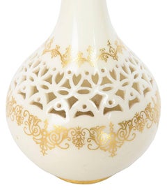 George Owen, jarrón reticulado de Worcester